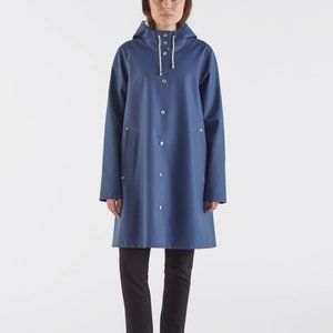 Stutterheim Women's Raincoat - Mosebacke Indigo